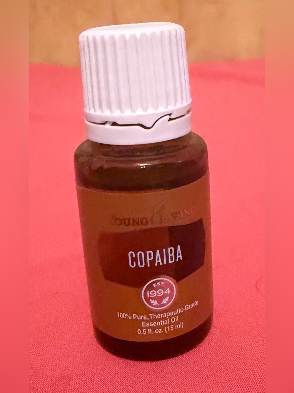 New Copaiba 15ml Young Living Essential Oil steam-distilled from Brazilian Tree